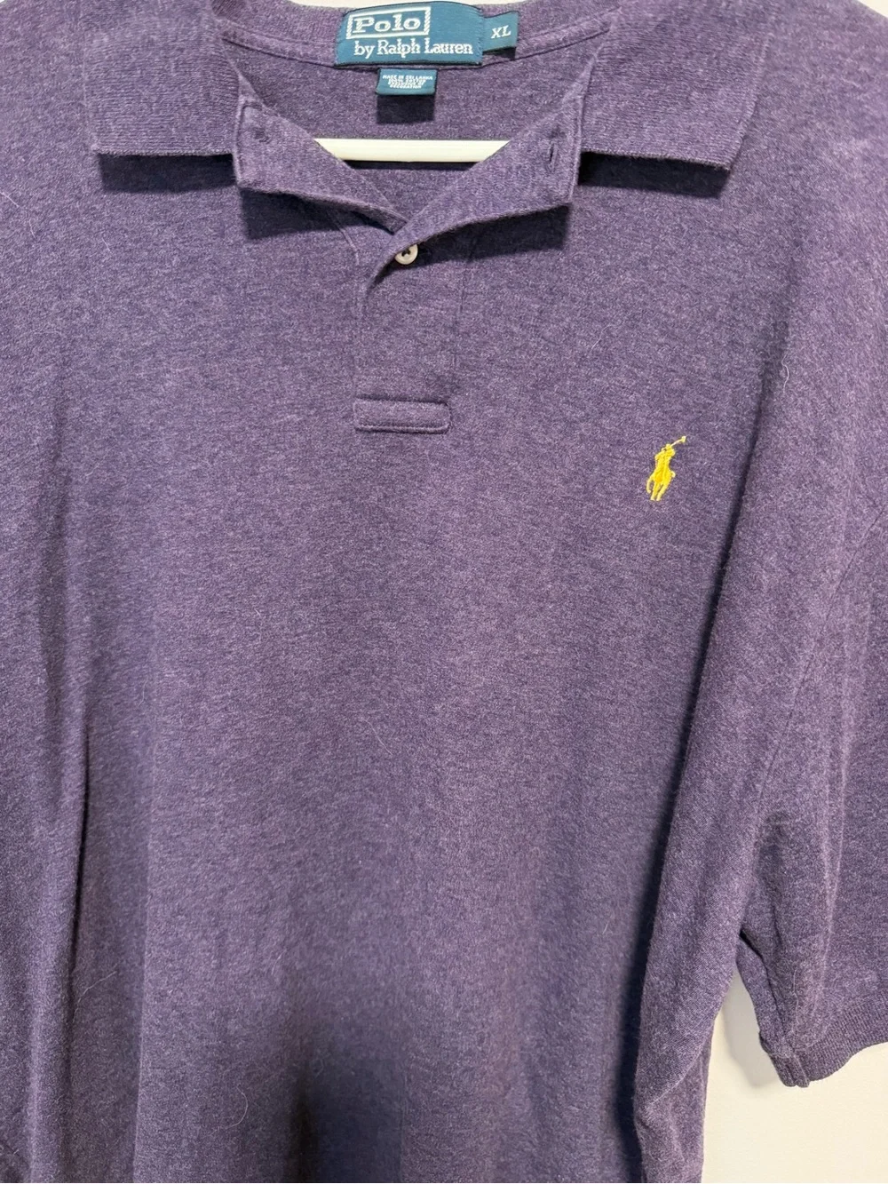 Polo by Ralph Lauren Men's Purple Polo
